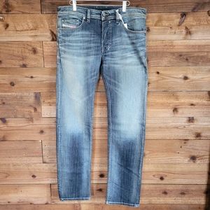 32 x 32 Diesel Industries Safado Regular Slim Straight Denim Jeans